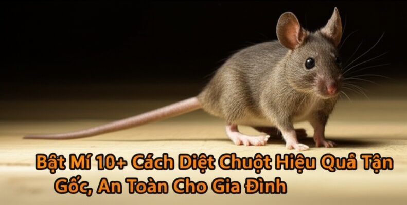 Bật Mí 10+ Cách Diệt Chuột Hiệu Quả Tận Gốc, An Toàn Cho Gia Đình