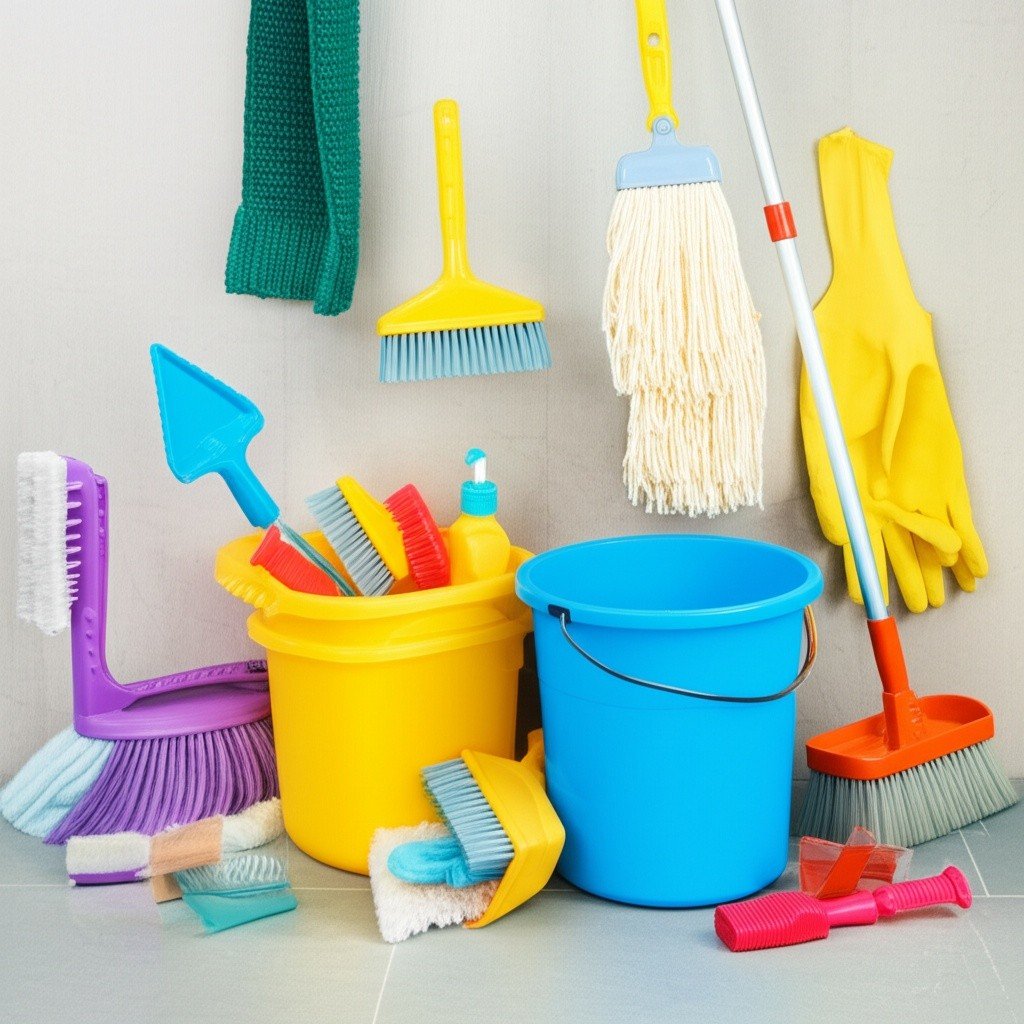 Hình minh họa cho bài viết: Bí Quyết Chọn Dụng Cụ Dọn Dẹp Nhà Vệ Sinh Hiệu Quả Như Chuyên Gia 2024