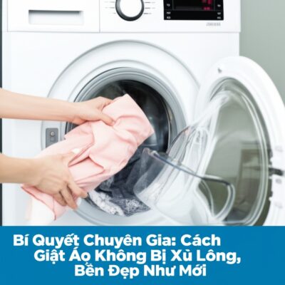 Bí Quyết Chuyên Gia: Cách Giặt Áo Không Bị Xù Lông, Bền Đẹp Như Mới