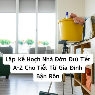 Bí Quyết Lập Kế Hoạch Dọn Nhà Đón Tết Chi Tiết Từ A-Z Cho Gia Đình Bận Rộn