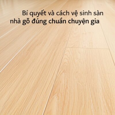 Bí quyết và cách vệ sinh sàn nhà gỗ đúng chuẩn chuyên gia