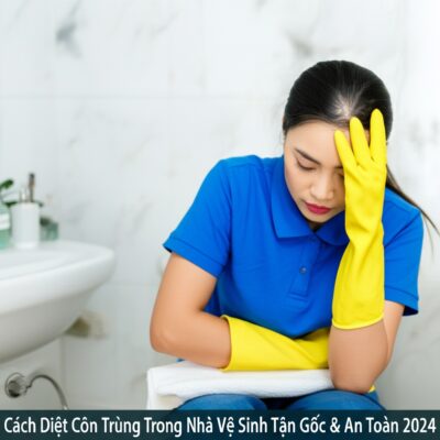 Cách Diệt Côn Trùng Trong Nhà Vệ Sinh Tận Gốc & An Toàn 2024