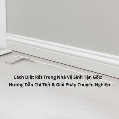 Cách Diệt Rết Trong Nhà Vệ Sinh Tận Gốc: Hướng Dẫn Chi Tiết & Giải Pháp Chuyên Nghiệp