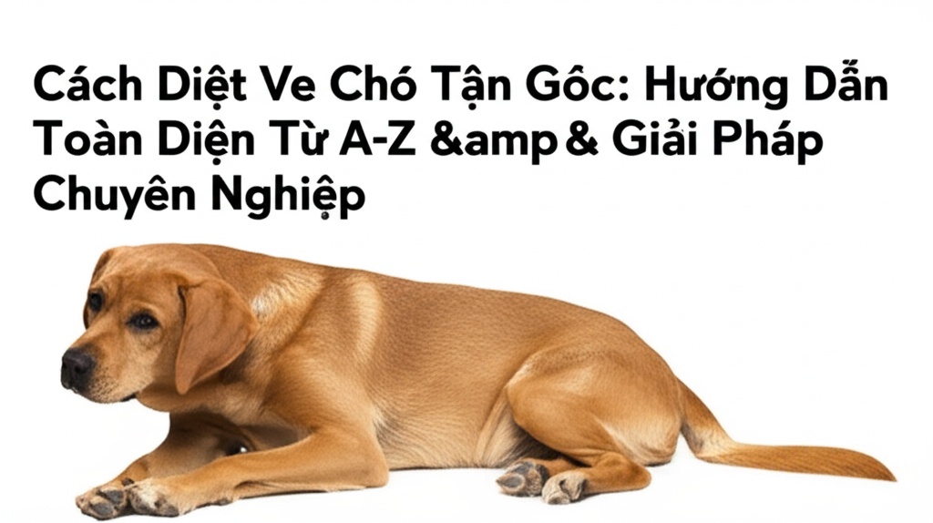 Hình minh họa cho bài viết: Cách Diệt Ve Chó Tận Gốc: Hướng Dẫn Toàn Diện Từ A-Z & Giải Pháp Chuyên Nghiệp