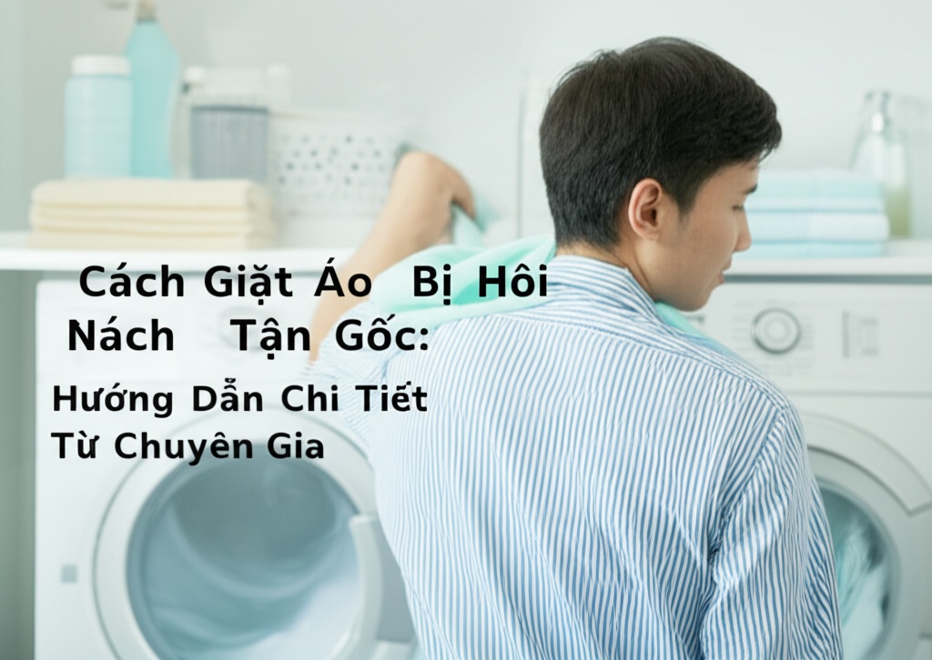 Hình minh họa cho bài viết: Cách Giặt Áo Bị Hôi Nách Tận Gốc: Hướng Dẫn Chi Tiết Từ Chuyên Gia