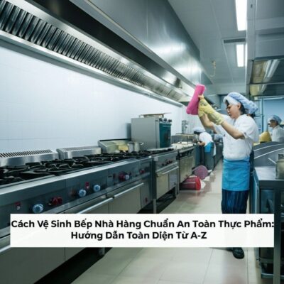 Cách Vệ Sinh Bếp Nhà Hàng Chuẩn An Toàn Thực Phẩm: Hướng Dẫn Toàn Diện Từ A-Z