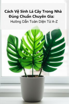Cách Vệ Sinh Lá Cây Trong Nhà Đúng Chuẩn Chuyên Gia: Hướng Dẫn Toàn Diện Từ A-Z