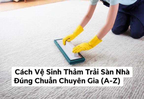 Cách Vệ Sinh Thảm Trải Sàn Nhà Đúng Chuẩn Chuyên Gia (A-Z)