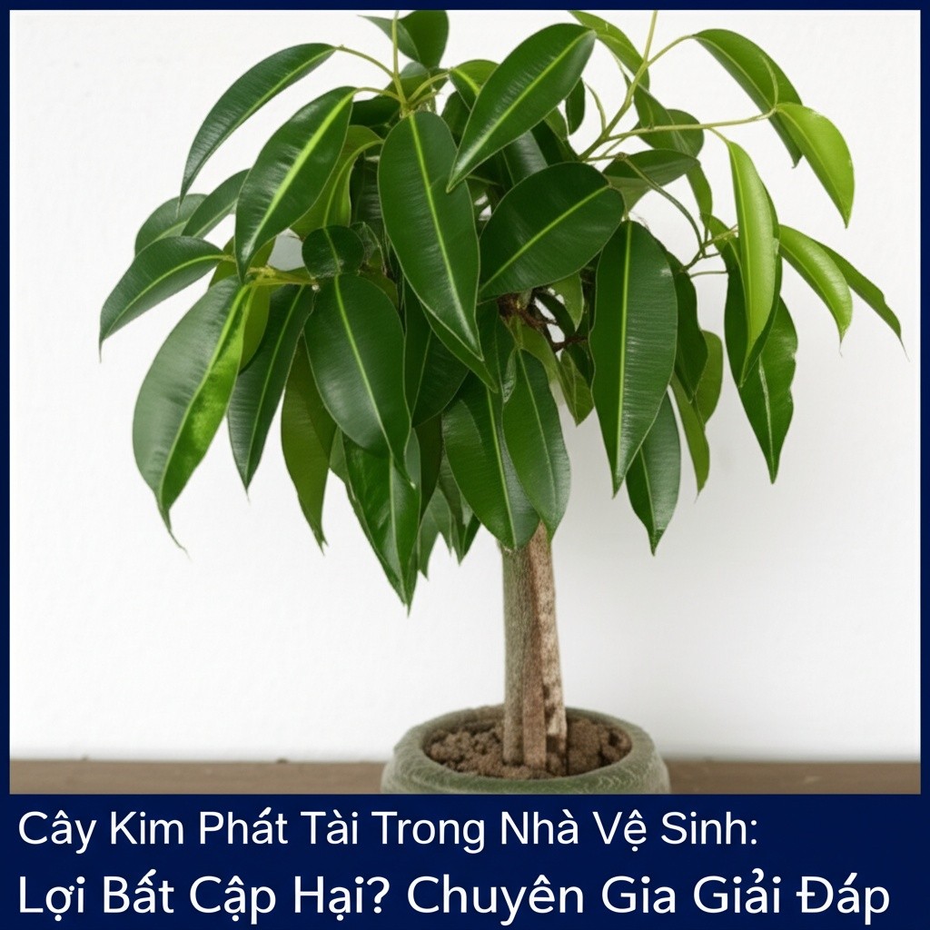 Hình minh họa cho bài viết: Cây Kim Phát Tài Trong Nhà Vệ Sinh: Lợi Bất Cập Hại? Chuyên Gia Giải Đáp