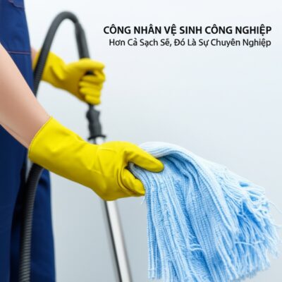 Công Nhân Vệ Sinh Công Nghiệp: Hơn Cả Sạch Sẽ, Đó Là Sự Chuyên Nghiệp