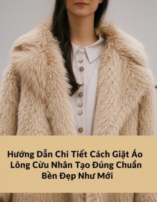 Hướng Dẫn Chi Tiết Cách Giặt Áo Lông Cừu Nhân Tạo Đúng Chuẩn, Bền Đẹp Như Mới