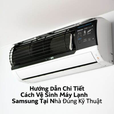 Hướng Dẫn Chi Tiết Cách Vệ Sinh Máy Lạnh Samsung Tại Nhà Đúng Kỹ Thuật