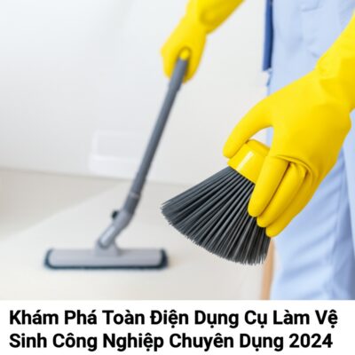 Khám Phá Toàn Diện Dụng Cụ Làm Vệ Sinh Công Nghiệp Chuyên Dụng 2024