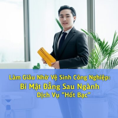 Làm Giàu Nhờ Vệ Sinh Công Nghiệp: Bí Mật Đằng Sau Ngành Dịch Vụ "Hốt Bạc"