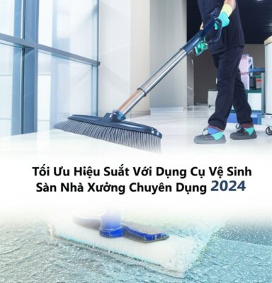 Tối Ưu Hiệu Suất Với Dụng Cụ Vệ Sinh Sàn Nhà Xưởng Chuyên Dụng 2024
